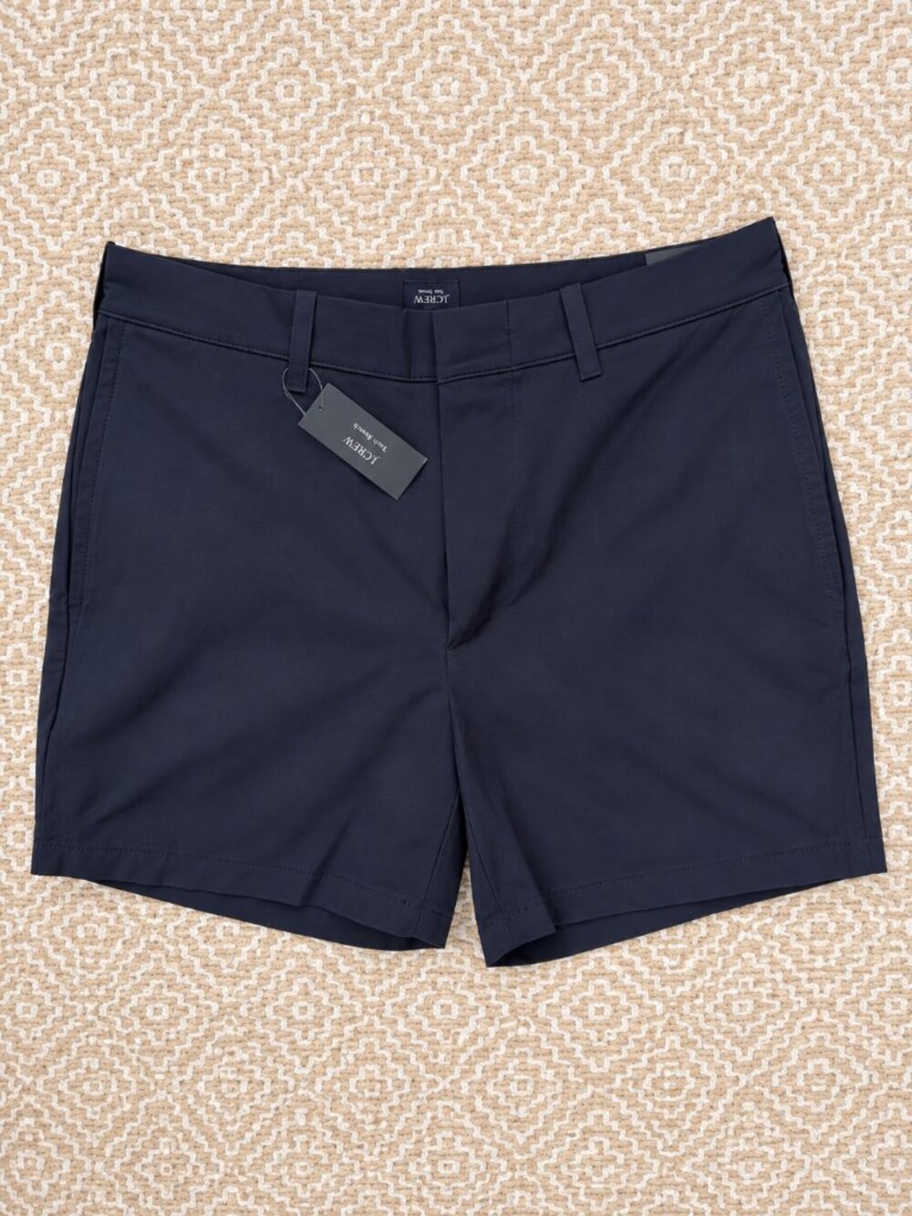 J.Crew Men's Navy Tech Stretch Shorts – Size 29 | 5" Inseam